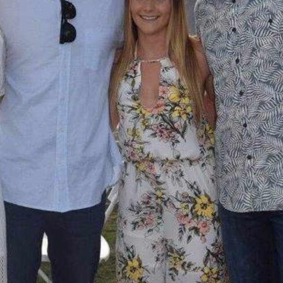 Leith floral pant romper - Picture 5 of 6